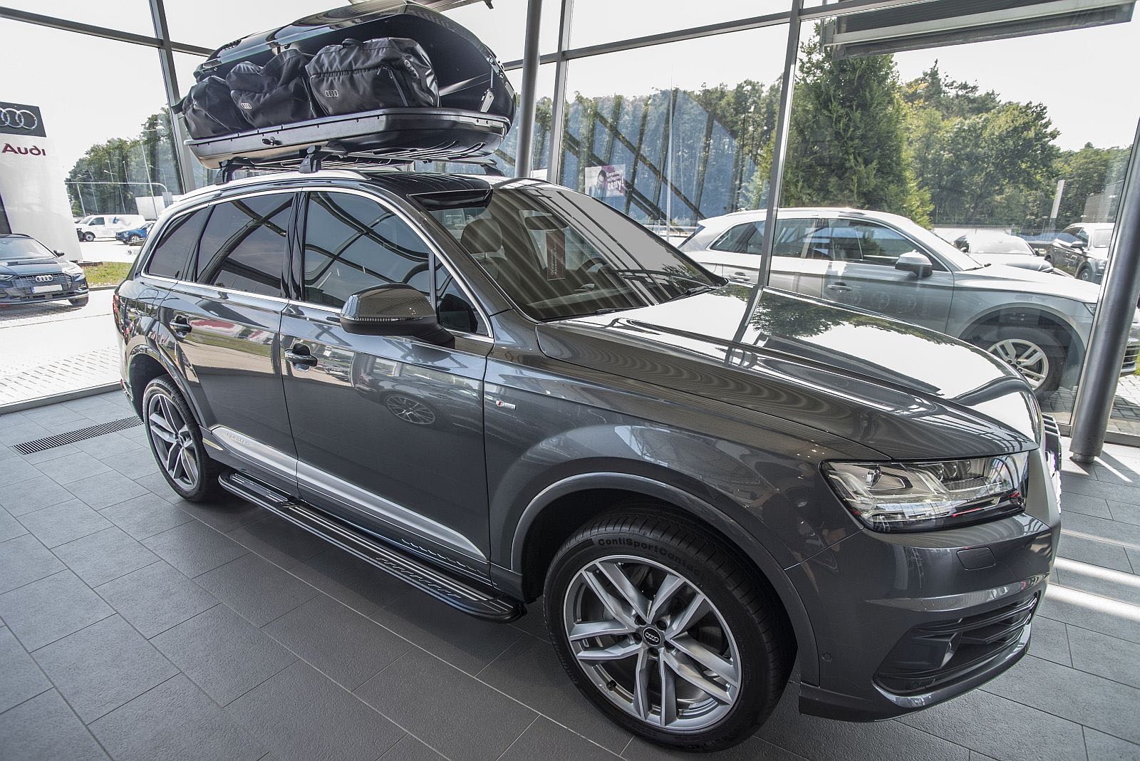 Stigtrinn Audi Q7 4M 2015 -> │ Black Edition – bilde 6