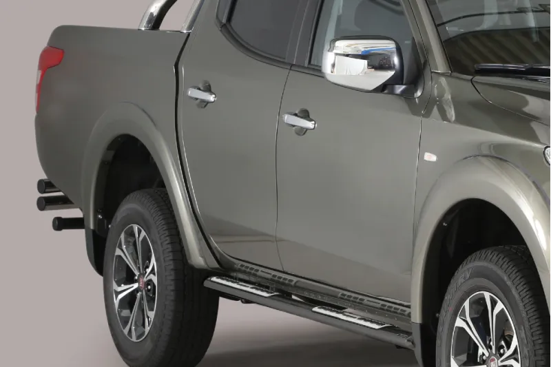 Stigtrinn Fiat Fullback 2016-> │ Double Cab │Black
