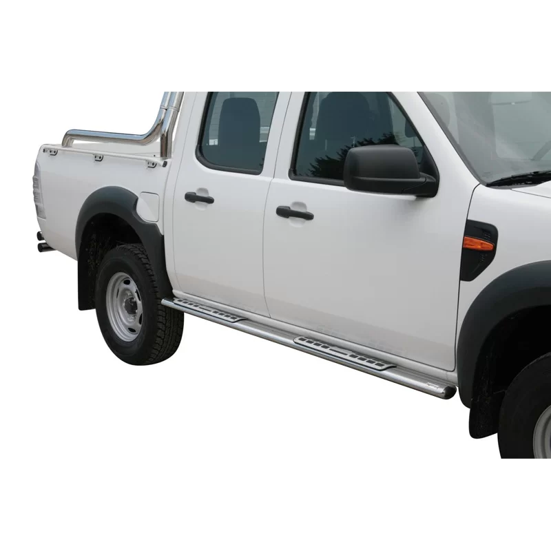 Stigtrinn Ford Ranger 2009 - 2012 │ Double Cab Chrome