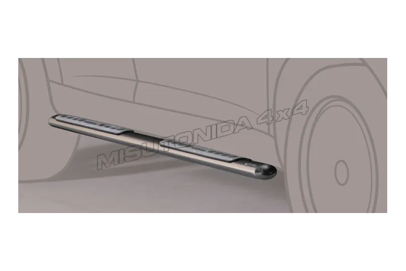 Stigtrinn Isuzu D-Max I Facelift 2008 - 2012 │ Double Cab │Chrome