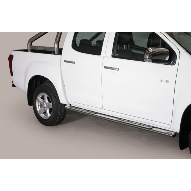 Stigtrinn Isuzu D-Max II 2012 - 2019 │ Double Cab │Chrome