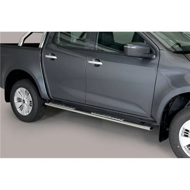 Stigtrinn Isuzu D-Max III 2019 -> │ Double Cab │Chrome
