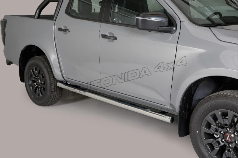 Stigtrinn Isuzu D-Max III 2024 -> │ Ø76 Double Cab Chrome Edition – bilde 2