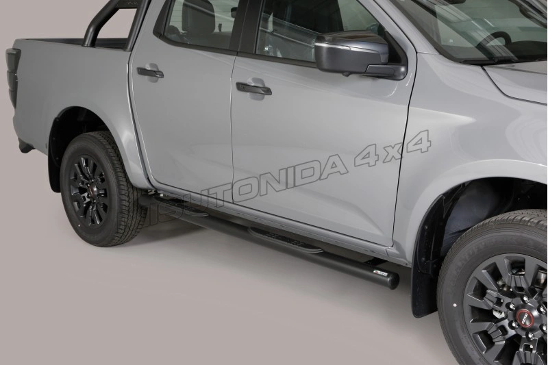 Stigtrinn Isuzu D-Max III 2024 -> │ Ø76 Double Cab Chrome Edition – bilde 2