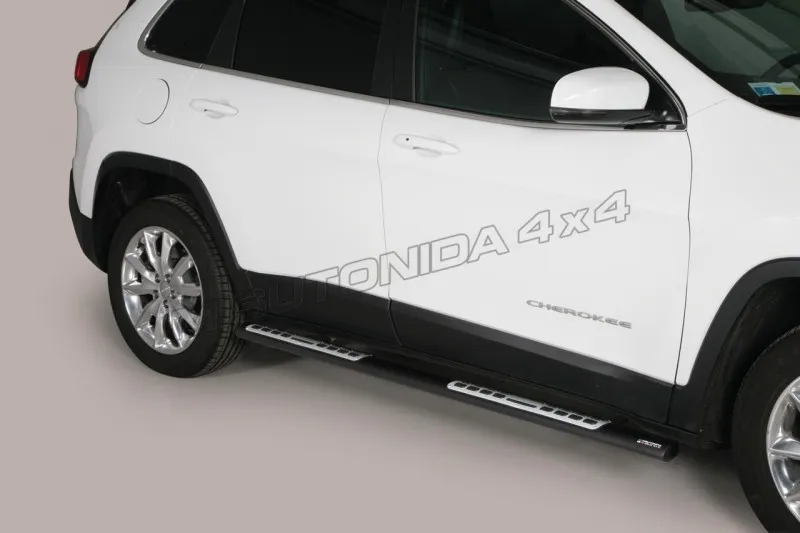 Stigtrinn Jeep Cherokee V 2013 - 2023 │ Black