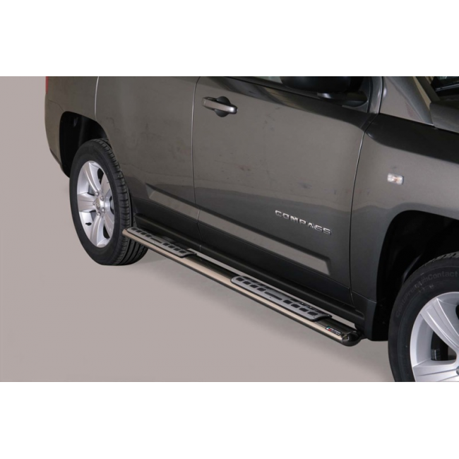 Stigtrinn Jeep Compass I Facelift 2011 - 2016 │ Chrome