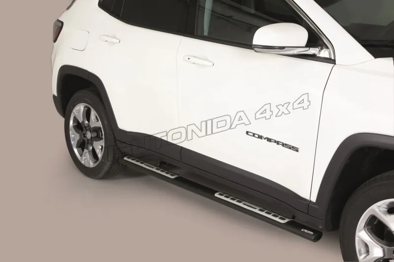 Stigtrinn Jeep Compass II 2016 - 2020 │ Black