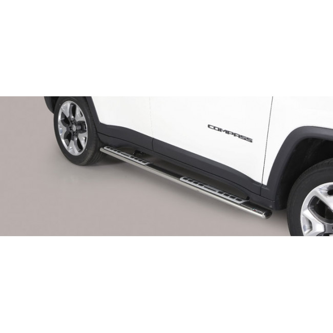 Stigtrinn Jeep Compass II 2016 - 2020 │ Chrome