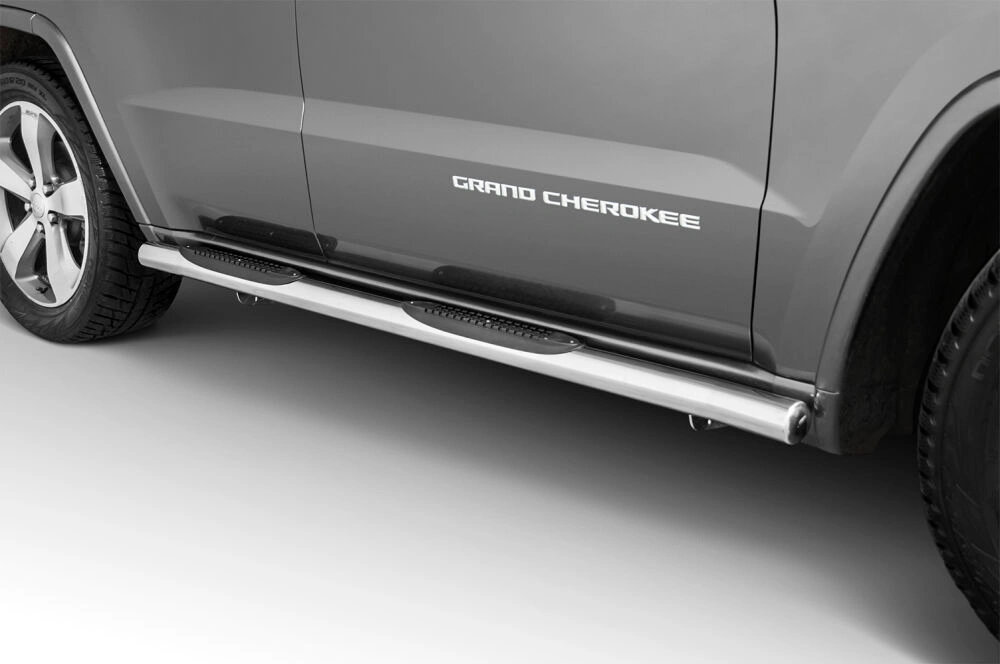 Stigtrinn Jeep Grand Cherokee IV (WK2) 2013 - 2021  │ D - Ø70mm Chrome Edition