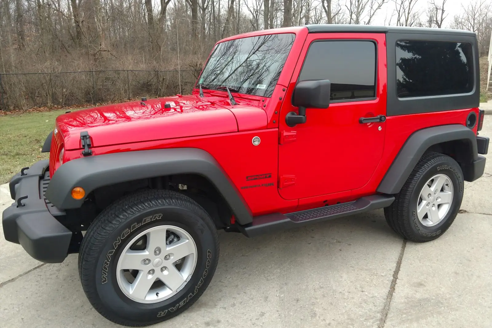 Stigtrinn Jeep Wrangler JK 2006 - 2018 │ 2-dørs – bilde 6