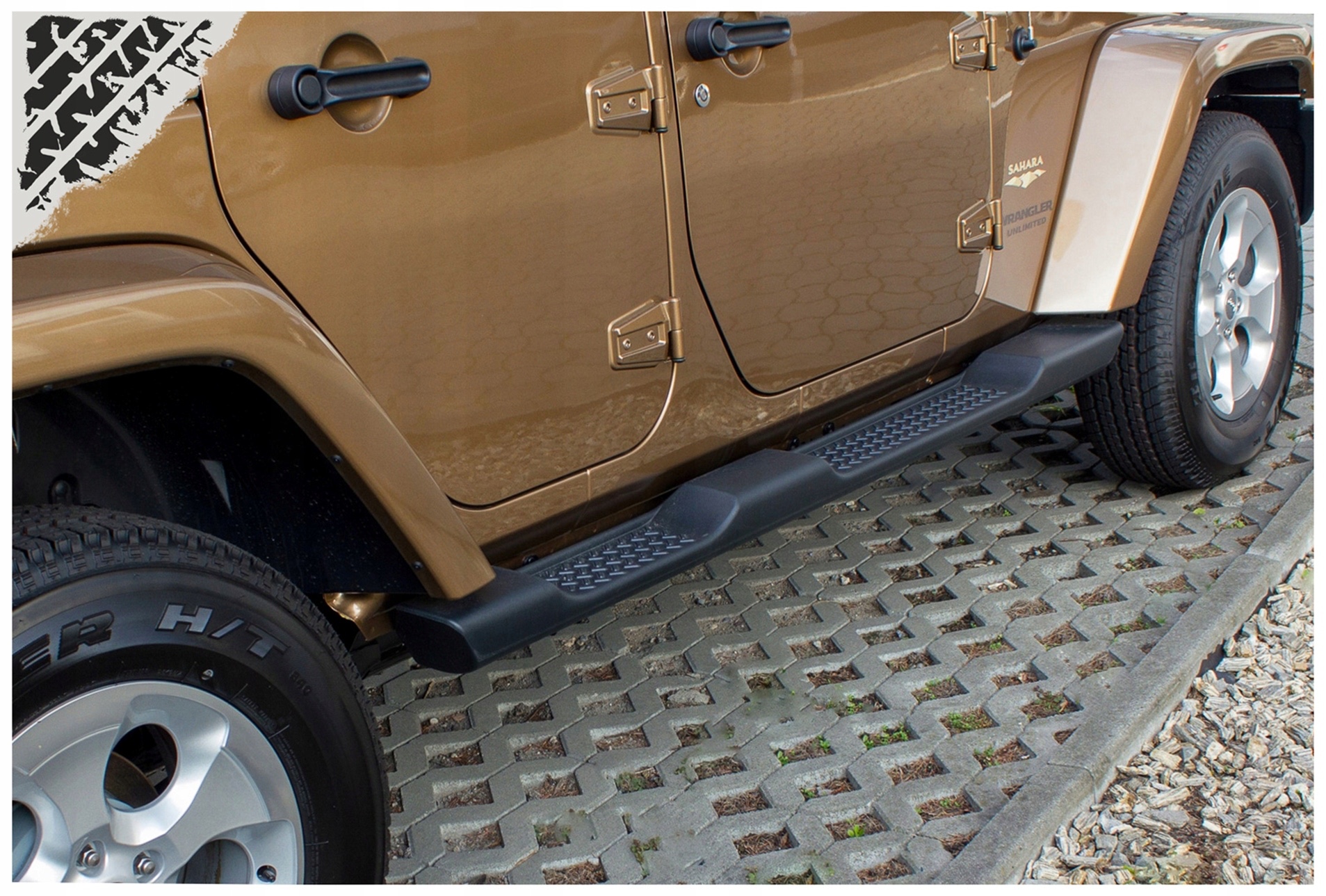 Stigtrinn Jeep Wrangler JK 2006 - 2018