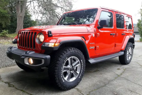 Stigtrinn Jeep Wrangler JL 2017 -> – bilde 3