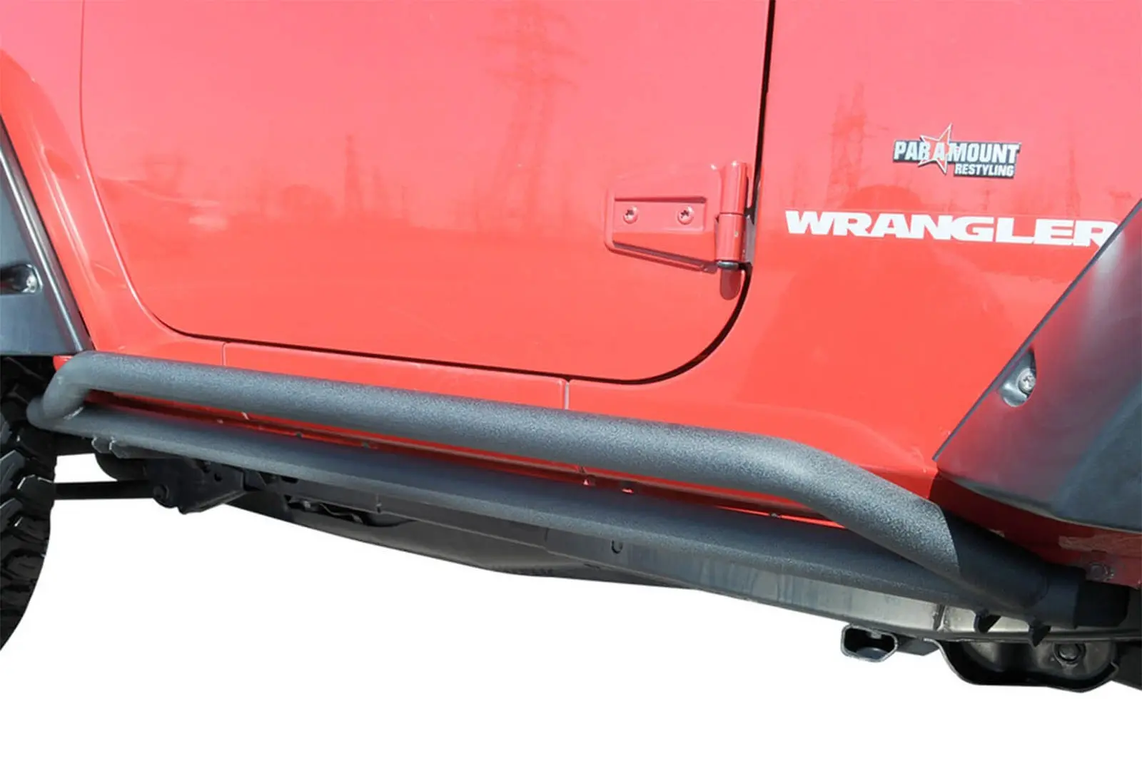 Stigtrinn / Kanalrør Jeep Wrangler JK 2006 - 2018 │ 2 dørs – bilde 2