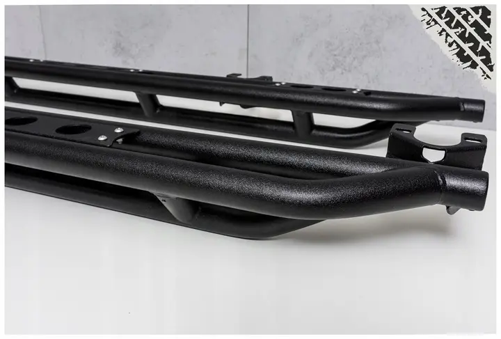 Stigtrinn / Kanalrør Jeep Wrangler JK 2006 - 2018 │ Raptor Black – bilde 10