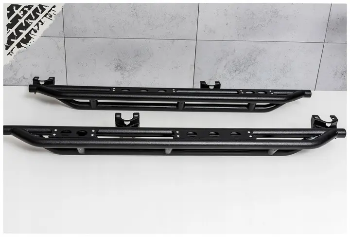 Stigtrinn / Kanalrør Jeep Wrangler JK 2006 - 2018 │ Raptor Black – bilde 2