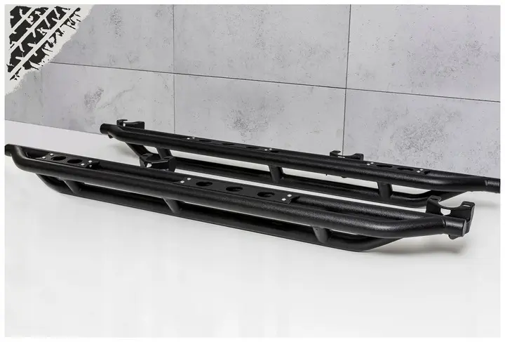 Stigtrinn / Kanalrør Jeep Wrangler JK 2006 - 2018 │ Raptor Black – bilde 7