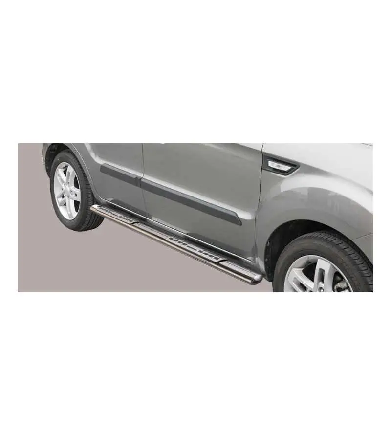 Stigtrinn Kia Soul I 2008 - 2013 │ Chrome