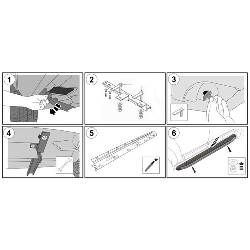 Stigtrinn Mercedes-Benz Sprinter III (W907, W910) 2018 -> | Standard Image 9