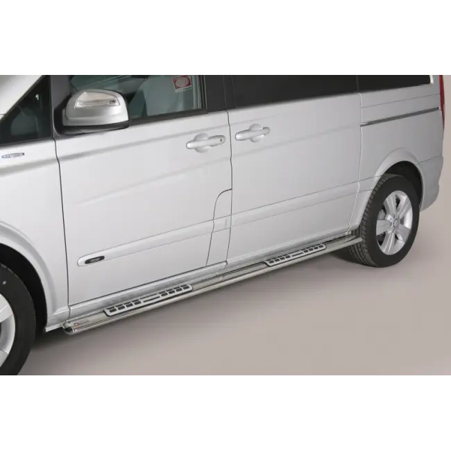 Stigtrinn Mercedes-Benz Viano 2010-2014 │L1- SWB Chrome  