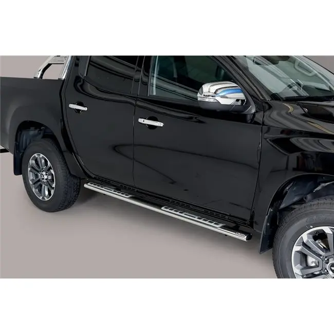 Stigtrinn Mitsubishi L200 2015 - 2019 │ Double Cab │Chrome