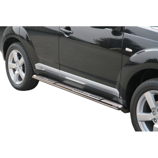 Stigtrinn Mitsubishi Outlander II 2006 - 2010 │ Chrome