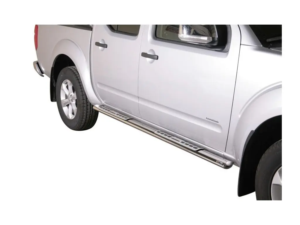 Stigtrinn Nissan Navara III (D40) Facelift 2010 - 2015 │ Double Cab Chrome