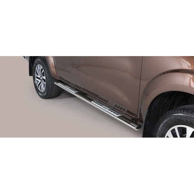 Stigtrinn Nissan NP 300 Navara 2016 - 2022 │ Double Cab Chrome