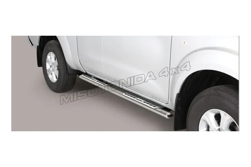 Stigtrinn Nissan NP 300 Navara  2016 - 2022 │ King Cab Chrome