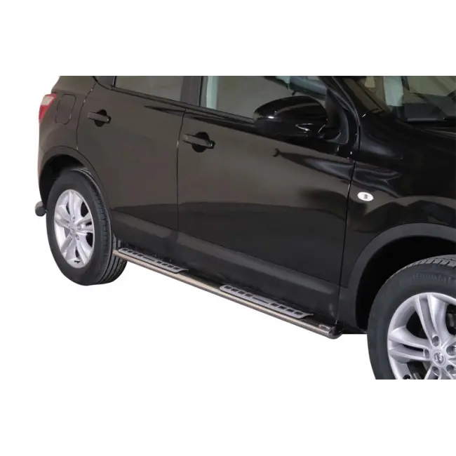 Stigtrinn Nissan Qashqai (J10) Facelift 2010 - 2013 │ Chrome