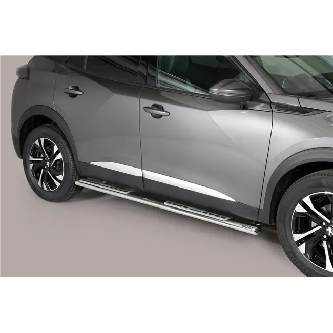 Stigtrinn Peugeot 2008 II 2019 -> │Chrome