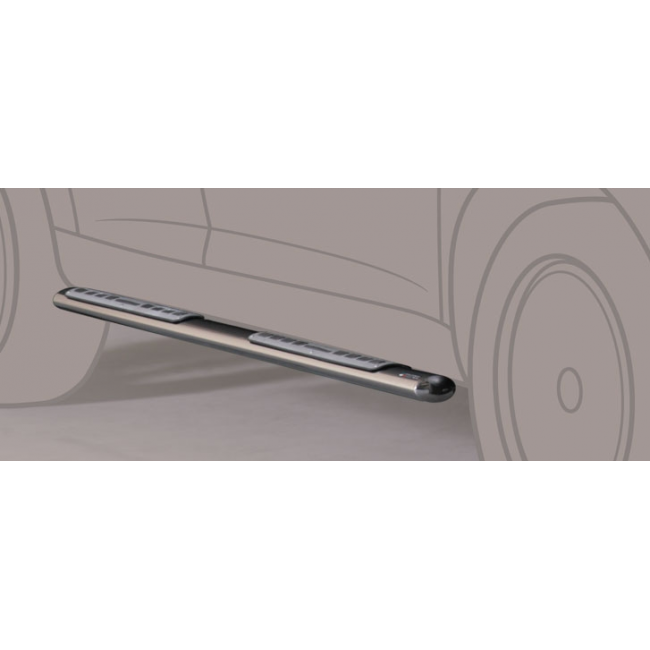 Stigtrinn Peugeot 4007 2007-2012 │Chrome