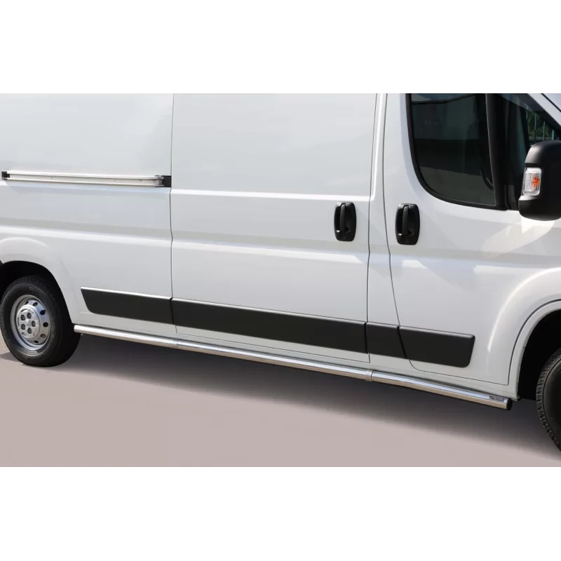 Stigtrinn Peugeot Boxer 2006 -> │ LWB - L3 / L4 - D - Ø63mm Chrome