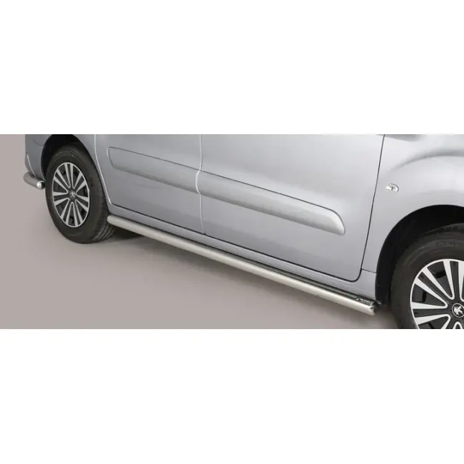 Stigtrinn Peugeot Partner II 2008 - 2018 / Peugeot Partner III 2018 -> │ Chrome