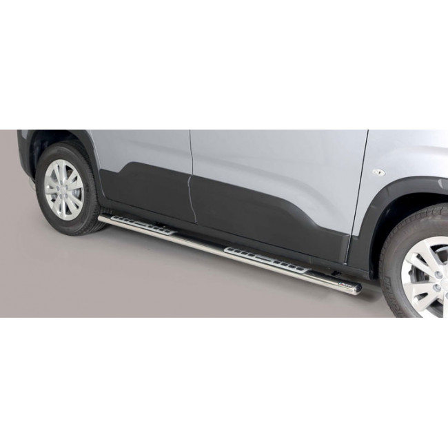 Stigtrinn Peugeot Rifter / Peugeot Partner III 2018-> │ L2-MWB Chrome