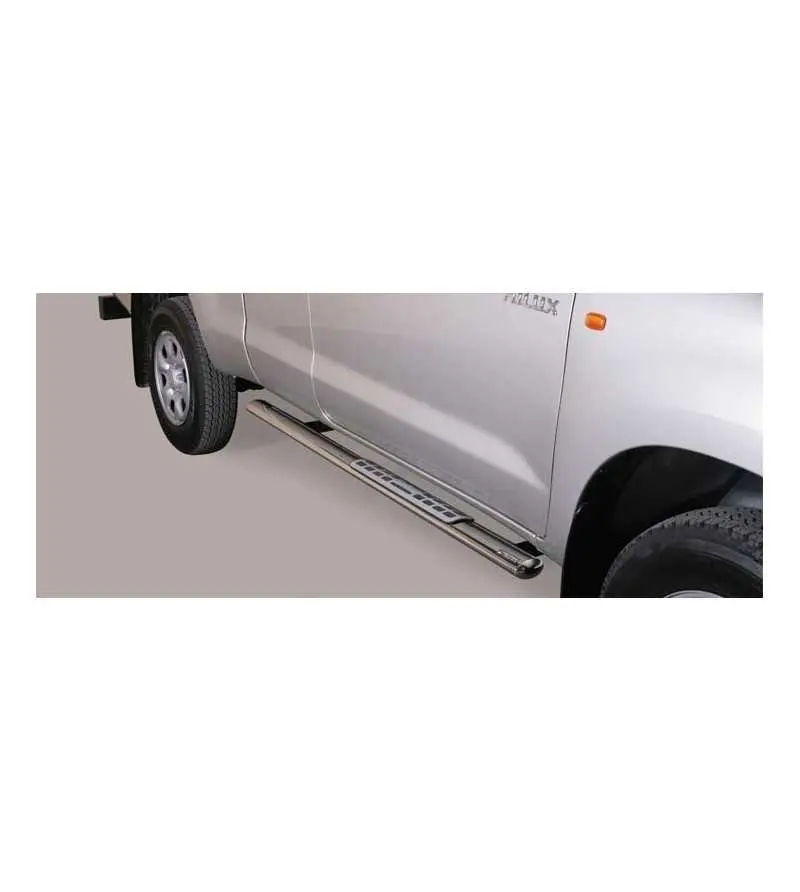 Stigtrinn Toyota Hilux VII 2005 - 2011 │ Extra cab Chrome