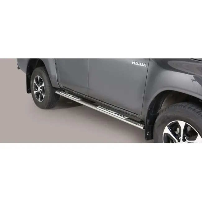 Stigtrinn Toyota Hilux VIII 2015 -> │ Double Cab Chrome EDition