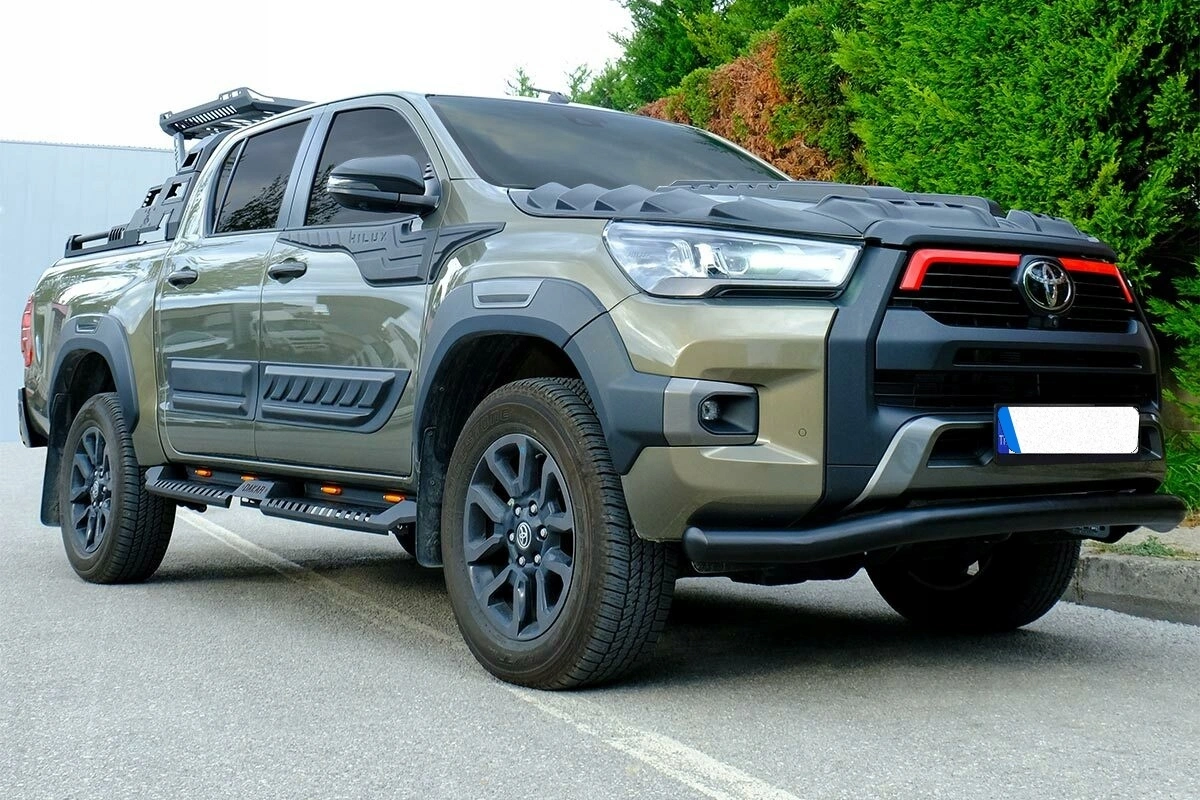 Stigtrinn Toyota Hilux VIII 2015 -> │ med LED-lys Dakar V2 Edition – bilde 2
