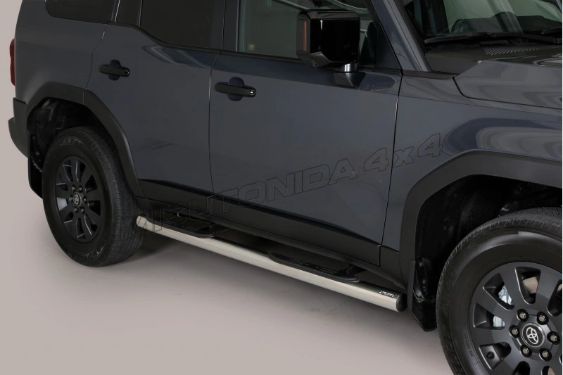 Stigtrinn Toyota Land Cruiser 250 2024 -> │ Ø76 Chrome Edition
