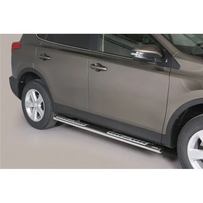 Stigtrinn Toyota RAV 4 2013->/ Hybrid 2016-2018 │Chrome