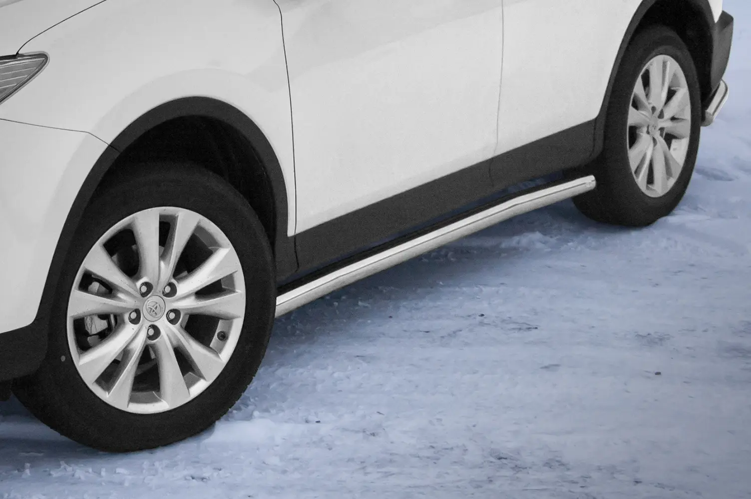 Stigtrinn Toyota RAV4 IV 2013 - 2015 | Silver