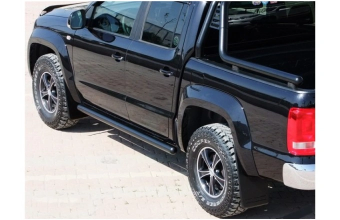 Stigtrinn VW Amarok I 2009 - 2020 │ D - Ø60mm Black Edition