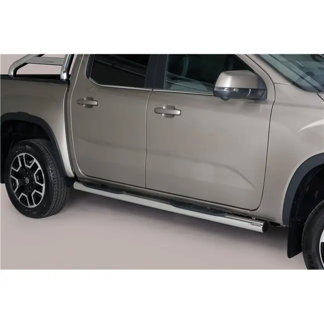 Stigtrinn VW Amarok II 2022 ->  │ D - Ø76 Double Cab Chrome Edition