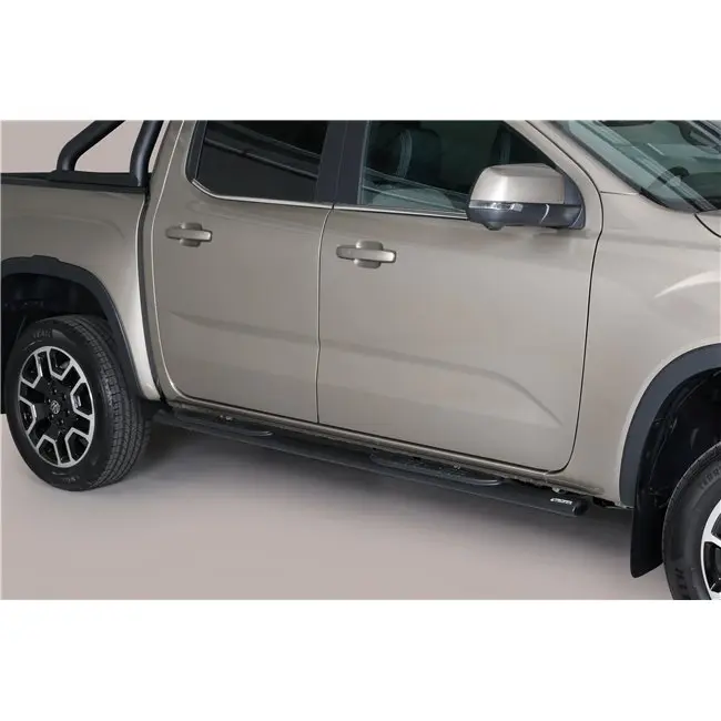 Stigtrinn VW Amarok II 2022 ->  │ Oval Double Cab Black Edition