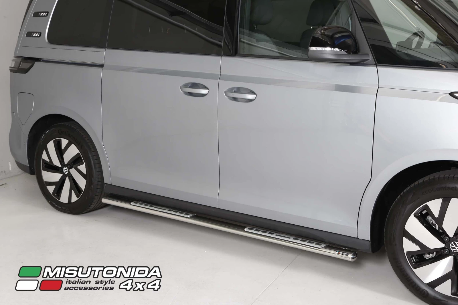 Stigtrinn VW ID. Buzz 2022 ->  | D-Ø63mm Chrome m/stål trinn – bilde 2