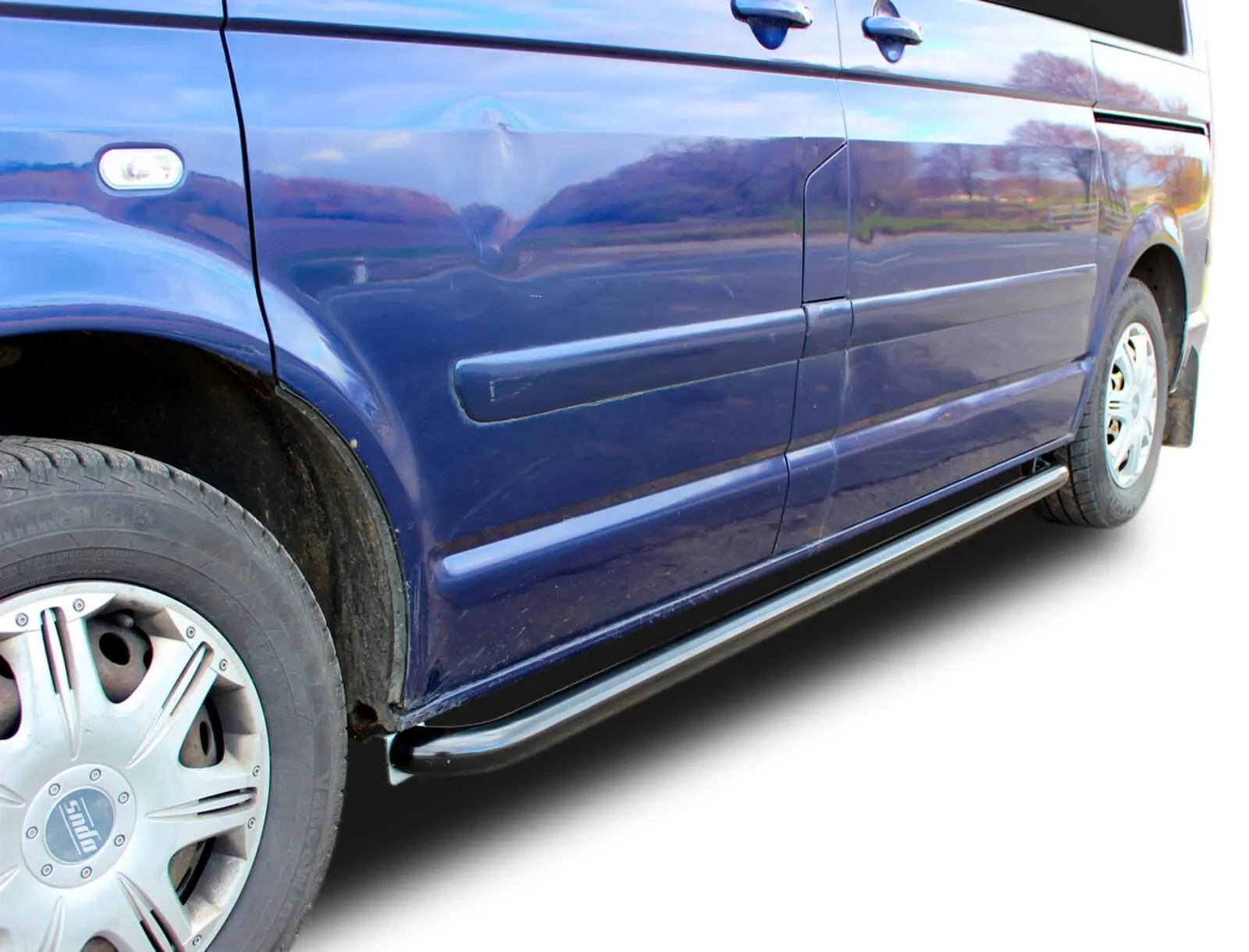 Stigtrinn VW T5 2003 - 2015 | L1 - kort Chrome Edition – bilde 5