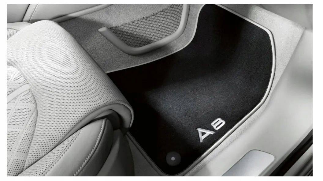 Stoffmatter  A8 / A8L / A8 Hybrid D4 2009 - 2017 │  1. seterad