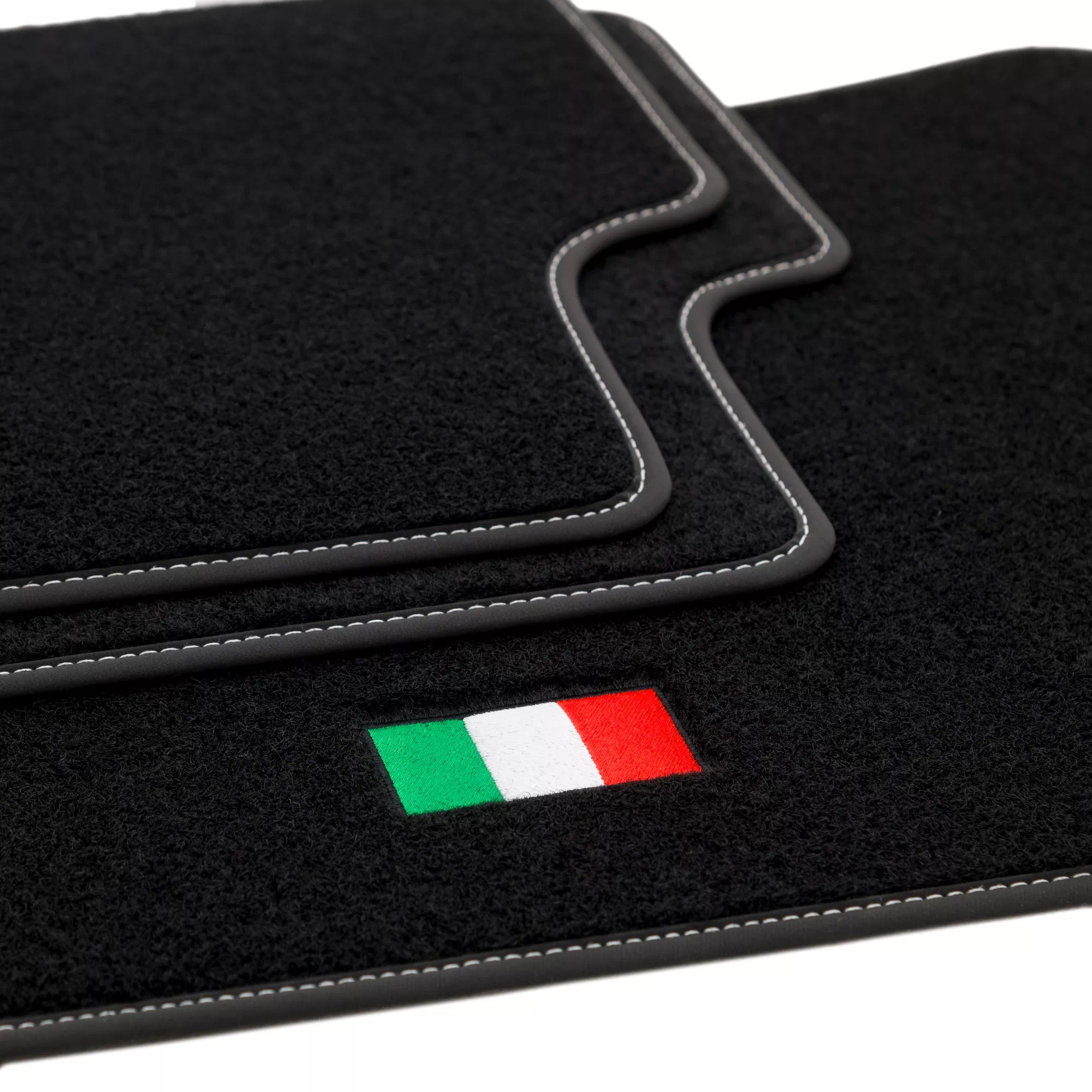 Stoffmatter Alfa Romeo 146 1994 - 2001 │ Italy Club Style Velour Floor Mats – bilde 3