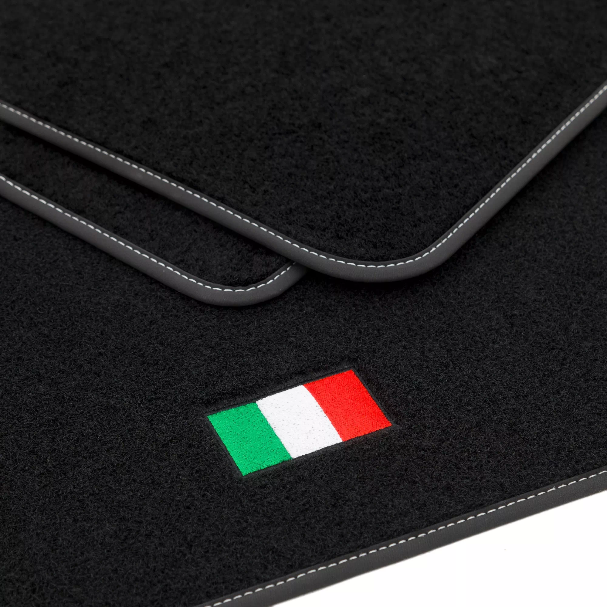 Stoffmatter Alfa Romeo 166 1998 - 2007 │ Italy Club Style Velour Floor Mats – bilde 2