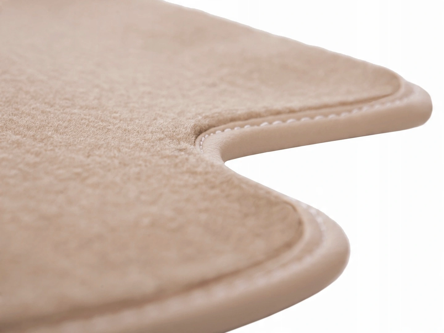Stoffmatter Alfa Romeo Spider II 1993 - 2004 │ Beige Velour Floor Mats – bilde 3