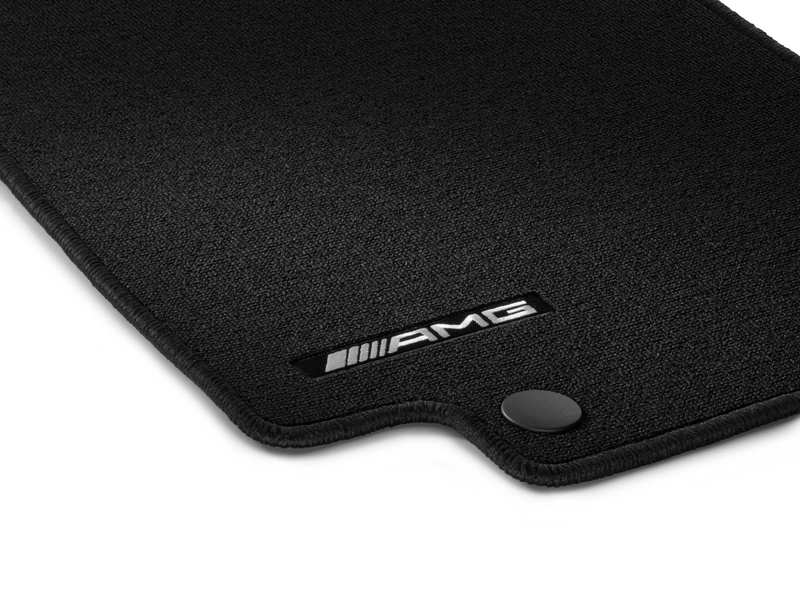 Stoffmatter AMG Mercedes-Benz E W213 CLS C257 │ AMG Black Edition velor mats – bilde 4